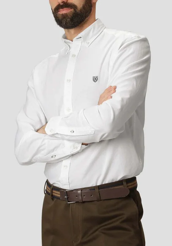 Super Sale Pre End Oxford Shirt, White