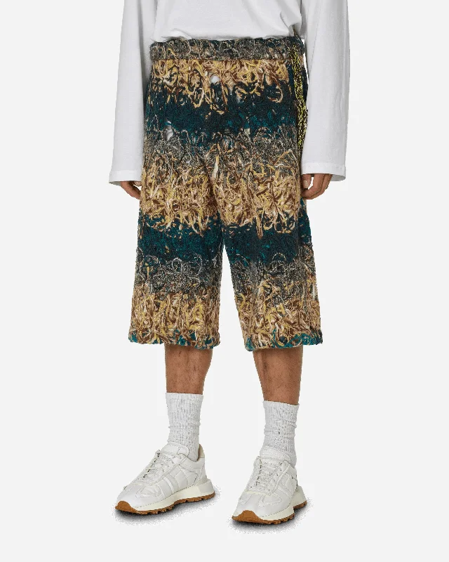 New Deals Doomboh Crop-Pants Blue / Sand
