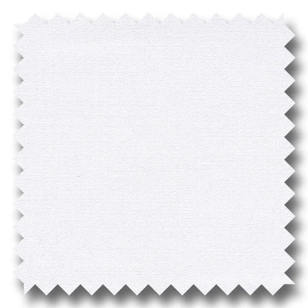Unbeatable Prices White Solid 240 2Ply Broadcloth - Custom Dress Shirt