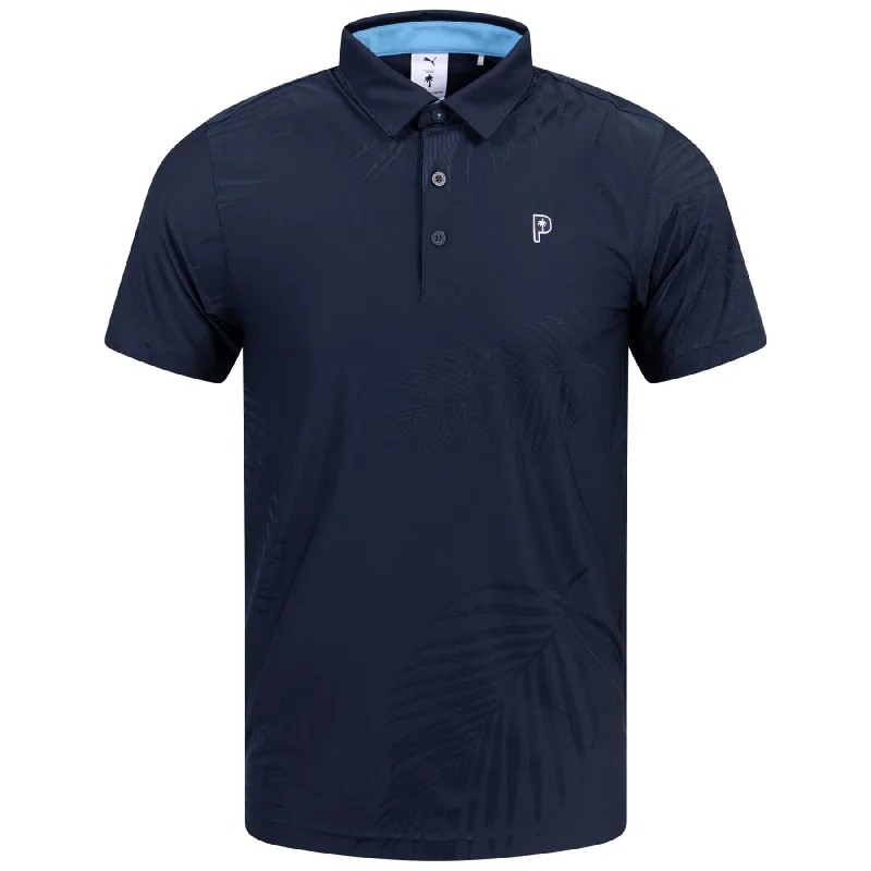 Weekend Flash Sale X PTC Jacquard Polo Deep Navy - SS24