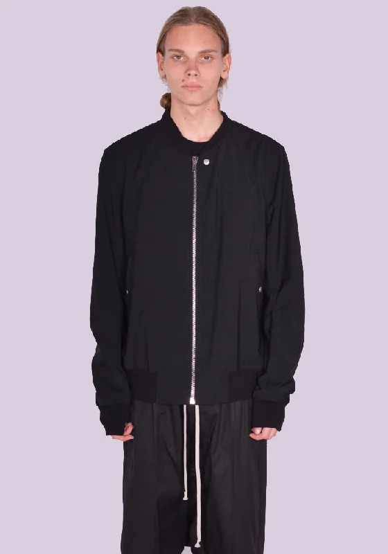 Weekend Extravaganza: Shop Now RICK OWENS MEN RU01DD3782 WL CLASSIC FLIGHT JACKET BLACK Weekend Extravaganza: Shop Now RICK OWENS MEN RU01DD3782 WL CLASSIC FLIGHT JACKET BLACK