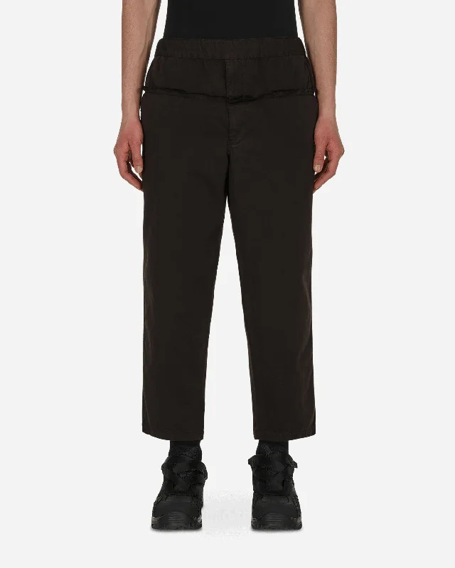 Weekend Savings Spectacle Yarn Dyed Trousers Black