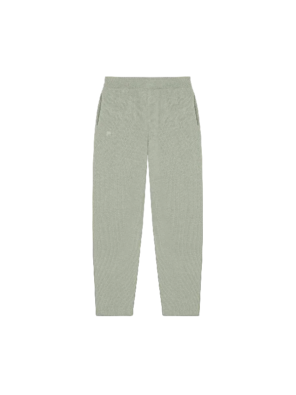 Sale Alert Women's DNA Recycled Cashmere Tapered Track Pants—moss green