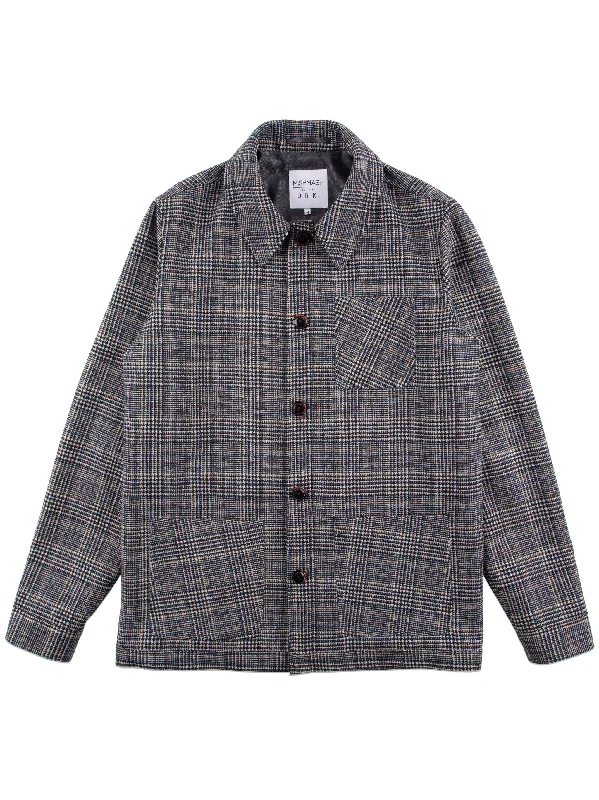Great Bargains MishMash BOXY FIT FUSE BLUE CHECK TAILORED JACKET
