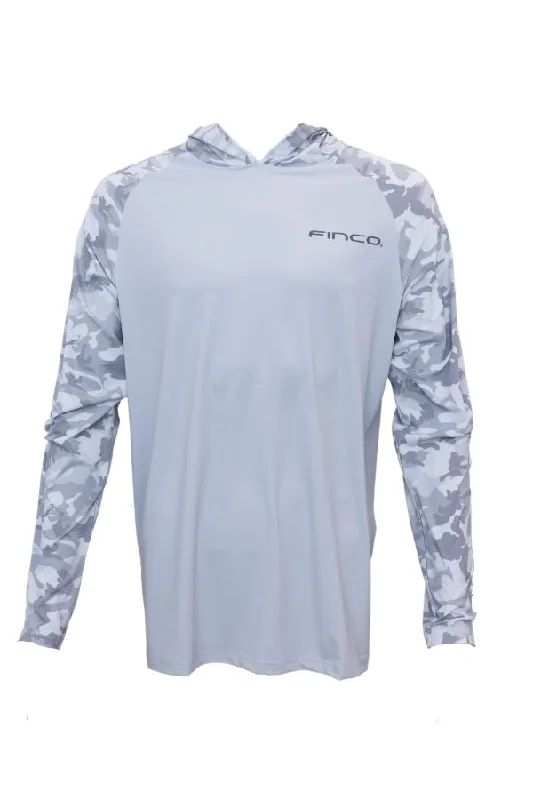 Weekend Specials to Grab Performance Gray with Camo Hoodie