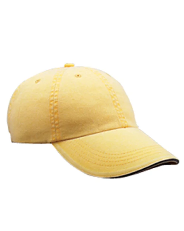 Weekend Bargains to Savor Anvil Low-Profile Pigment-Dyed Twill Cap | Sunshine
