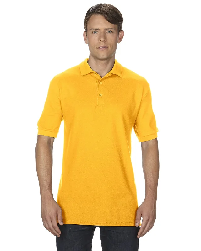 Buy More, Save More Gildan Premium Cotton Double Pique Sport Shirt | Gold