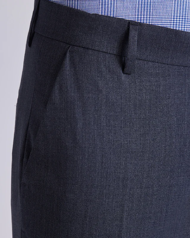 Huge Savings Visionary Blended Wool Dress Pants - Grey