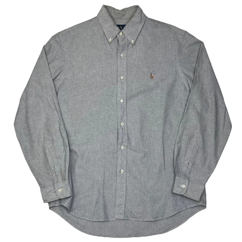 Weekend Offers You Can't Ignore Ralph Lauren Grey Long Sleeve Shirt