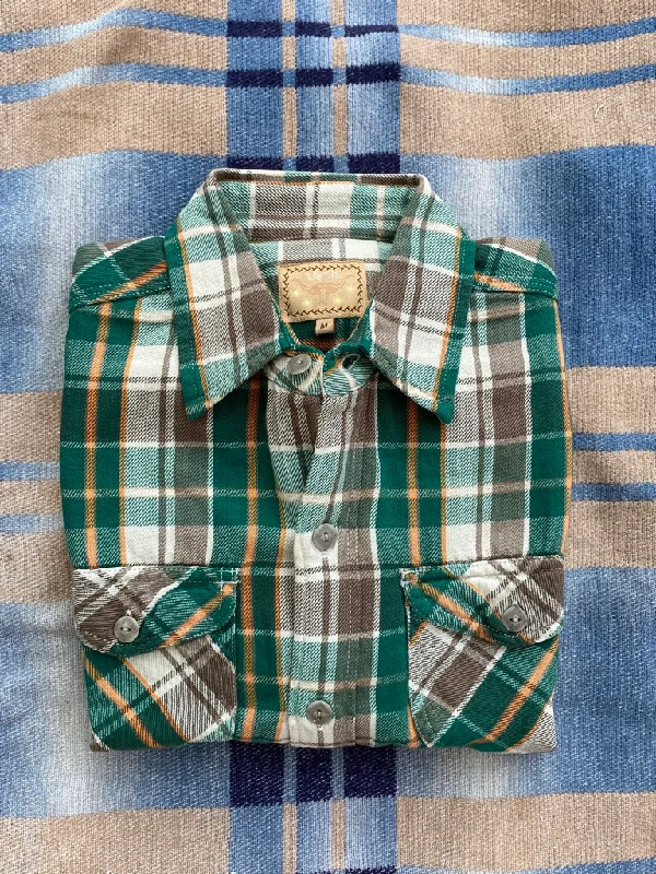 Midnight Sale Washed Flannel Workshirt - Woodworker Plaid