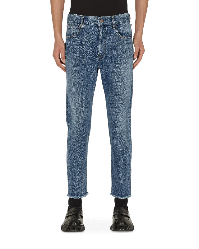 Bargain Alert Slim Denim Pants Blue