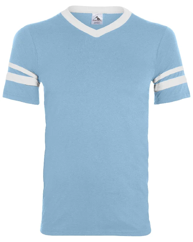 The Best Prices Augusta Sleeve Striped Jersey | Light Blue/ Wht