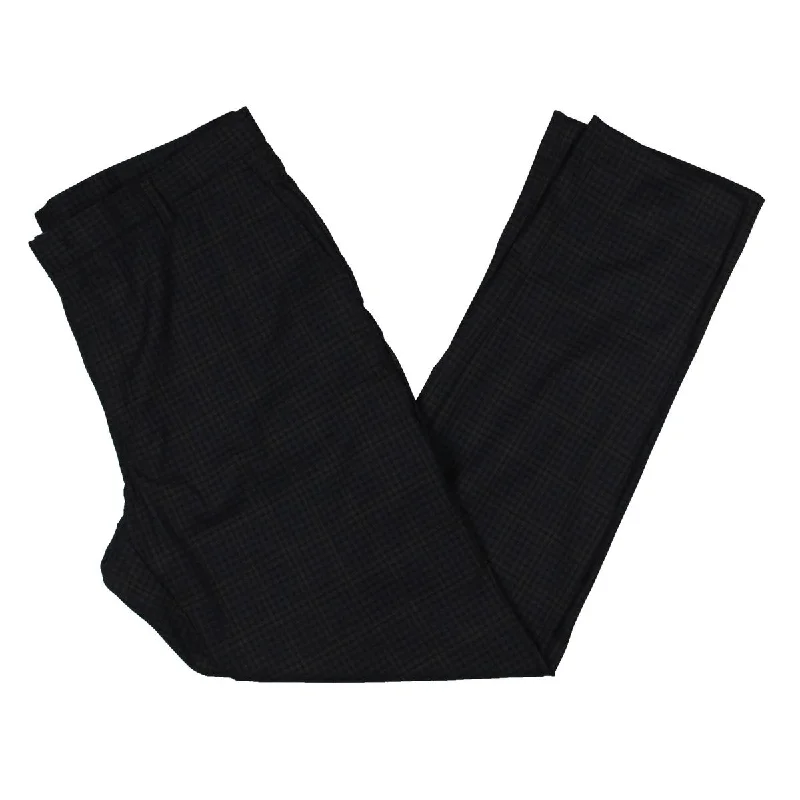 Weekend Flash Sale Mens Plaid Modern Fit Chino Pants