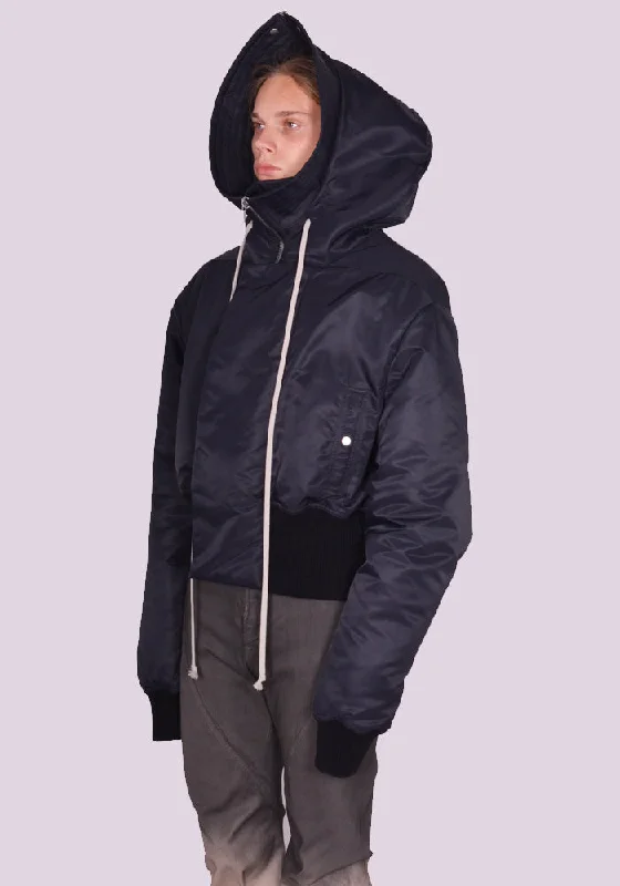 Weekend Savings Bonanza RICK OWENS MEN RR02C7713 BR CROPPED ALICE PARKA JACKET BLACK Weekend Savings Bonanza RICK OWENS MEN RR02C7713 BR CROPPED ALICE PARKA JACKET BLACK