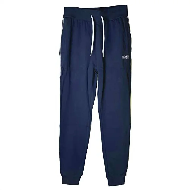 Early Bird Discount Men Logo Inscribed Track Jogger In Blue