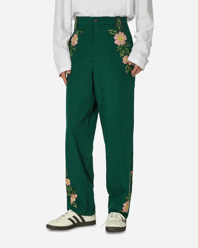Weekend Steals Await Prarie Rose Trousers Green