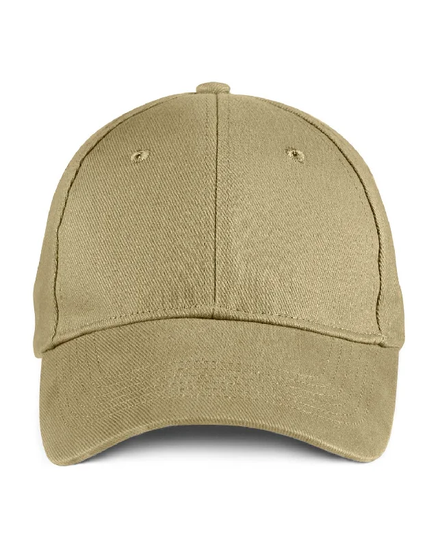 Extra Savings Anvil 6-Panel Brushed Twill Cap | Khaki