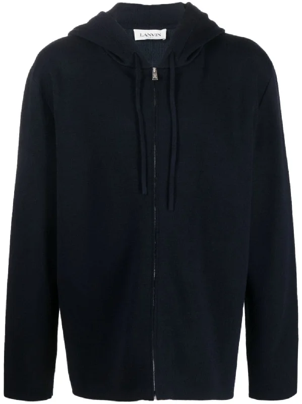 Unbeatable Prices Logo-Embroidered Knit Wool-Blend Hoodie