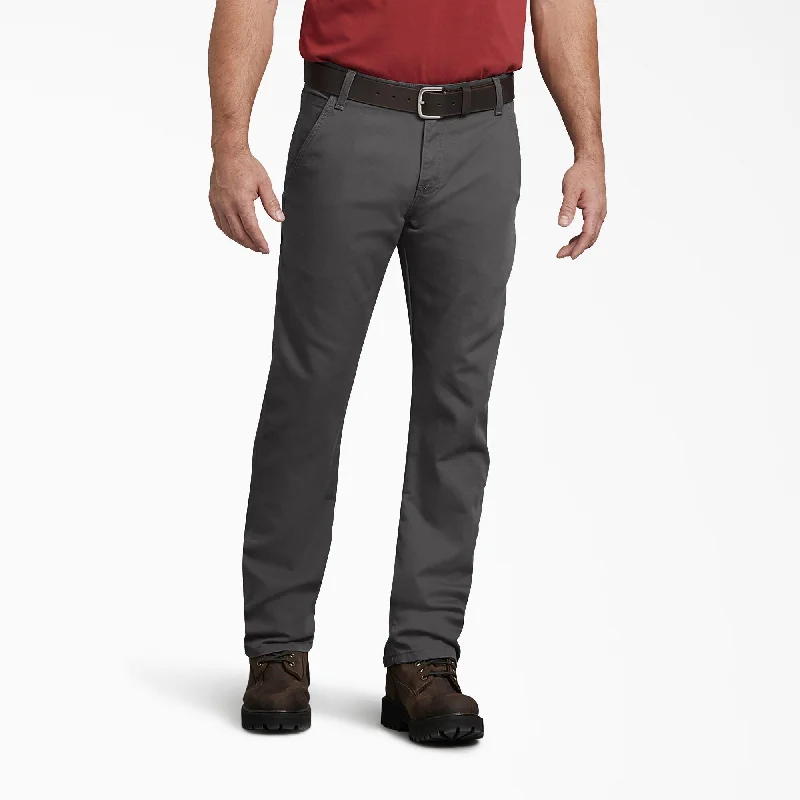 New Arrival DP802 FLEX Regular Fit Duck Carpenter Pants, Stonewashed Gray