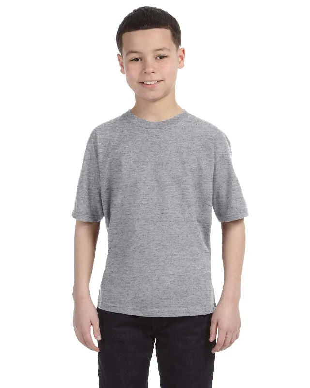 Weekend Specials to Celebrate Anvil Youth Fashion Fit T-Shirt | Heather Grey