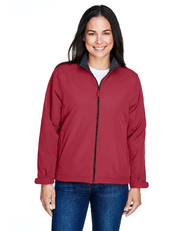 Crazy Deal Devon & Jones Ladies Three-Season Jacket | Crimson