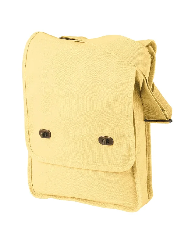 Great Deal Authentic Pigment Pigment-Dyed Canvas Field Bag | Goldenrod