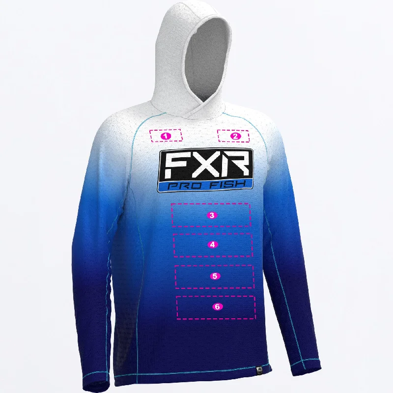 Warehouse Sale Custom M Rush Air UPF Pullover Hoodie