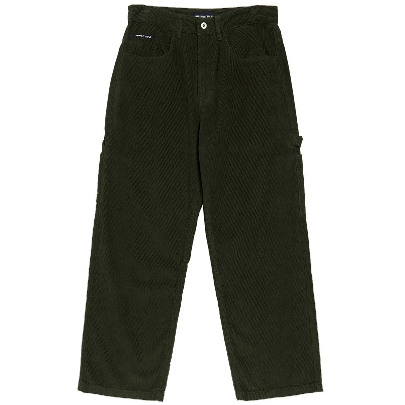 Crazy Deal Primitive Mason Carpenter Cords Pants - Olive
