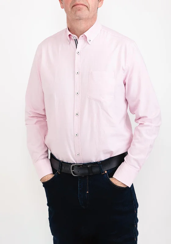 New Markdowns Bugatti Soft Cotton Shirt, Pink