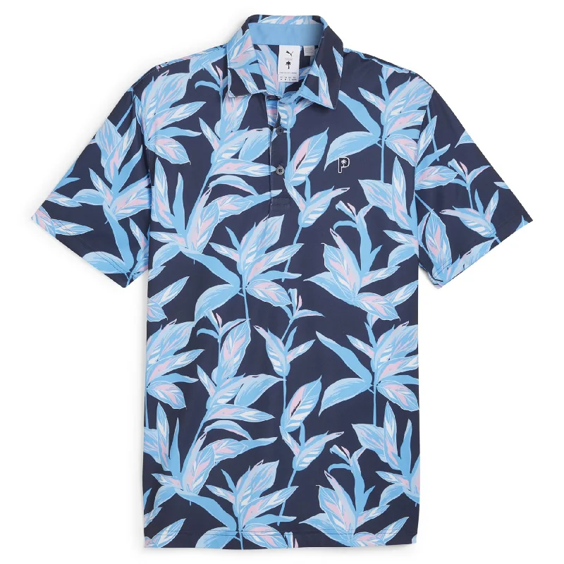 Exclusive Access X PTC Floral Polo Deep Navy/Regal Blue - SS24