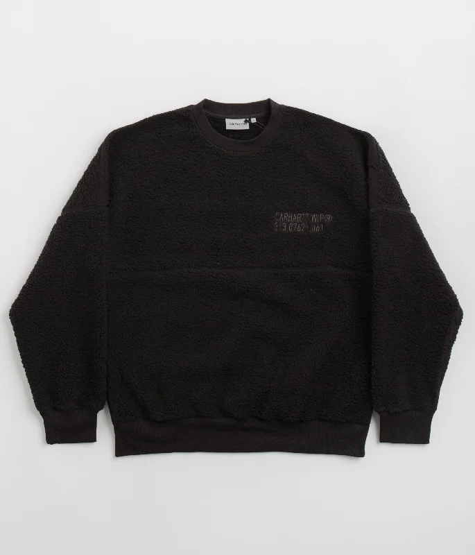 Fantastic Savings Carhartt Coordinate Crewneck Sweatshirt - Black / Grey