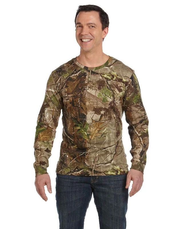 Early Bird Discount Code V Realtree Camouflage Long Sleeve T-Shirt | Realtree Apg