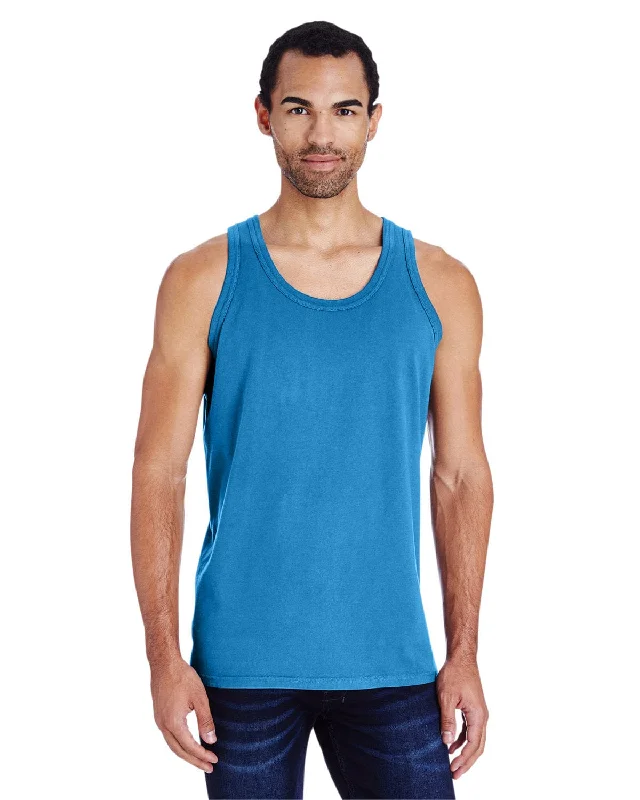 Savings Galore ComfortWash by Hanes Unisex 100% Ringspun Cotton Tank | Summer Sky