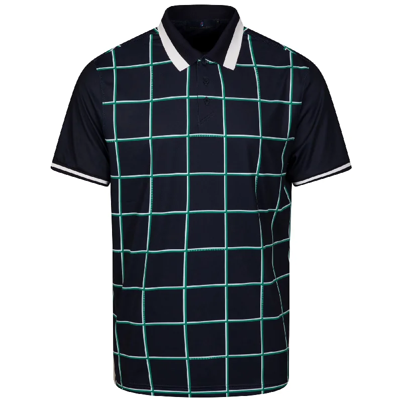 Stock Up and Save Platt Polo Navy Blazer Grid - SS24