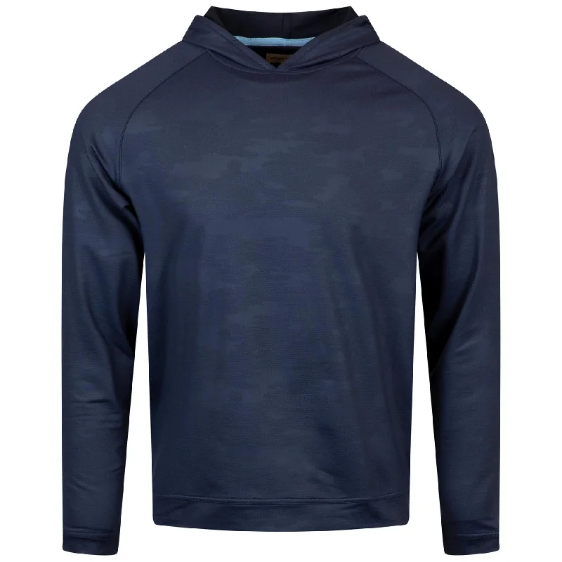 Weekend Offers That Tempt Pine Camo Performance Hoodie Navy - AW24