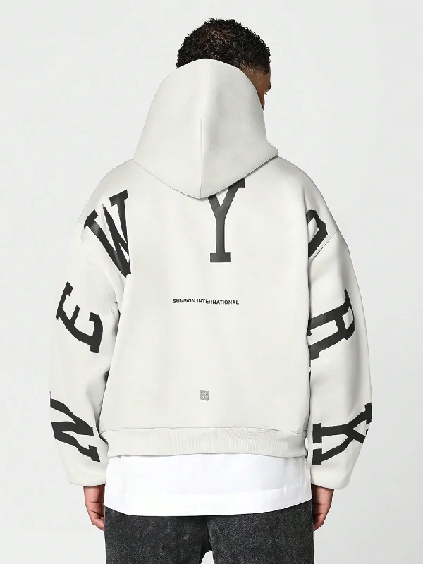 Major Deal Overhead Hoodie With Back New York Graphic Print