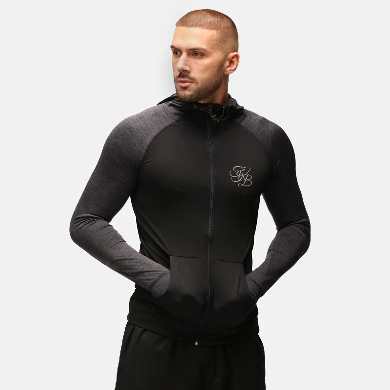 Weekend Savings Spectacular TKB Man Slate Melange Zipped Hoodie