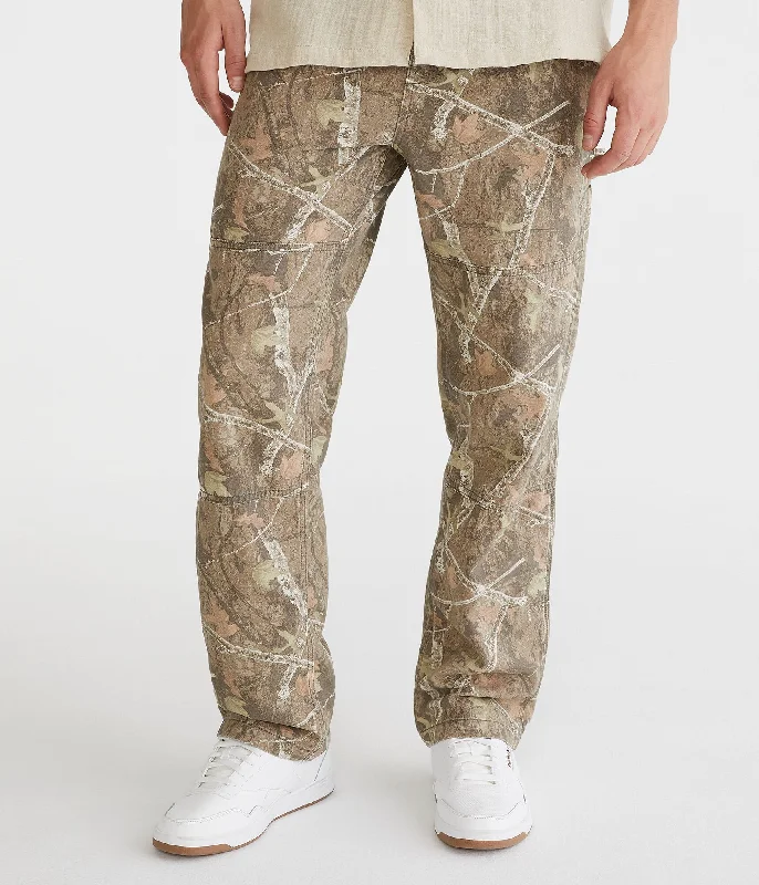 Today Only Aeropostale Wilderness Print Carpenter Pants
