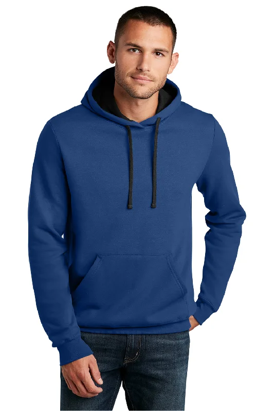 Daily Special District Mens The Concert Fleece Hooded Sweatshirt Hoodie w/ Pouch Pocket - Deep Royal Blue Daily Special District Mens The Concert Fleece Hooded Sweatshirt Hoodie w/ Pouch Pocket - Deep Royal Blue