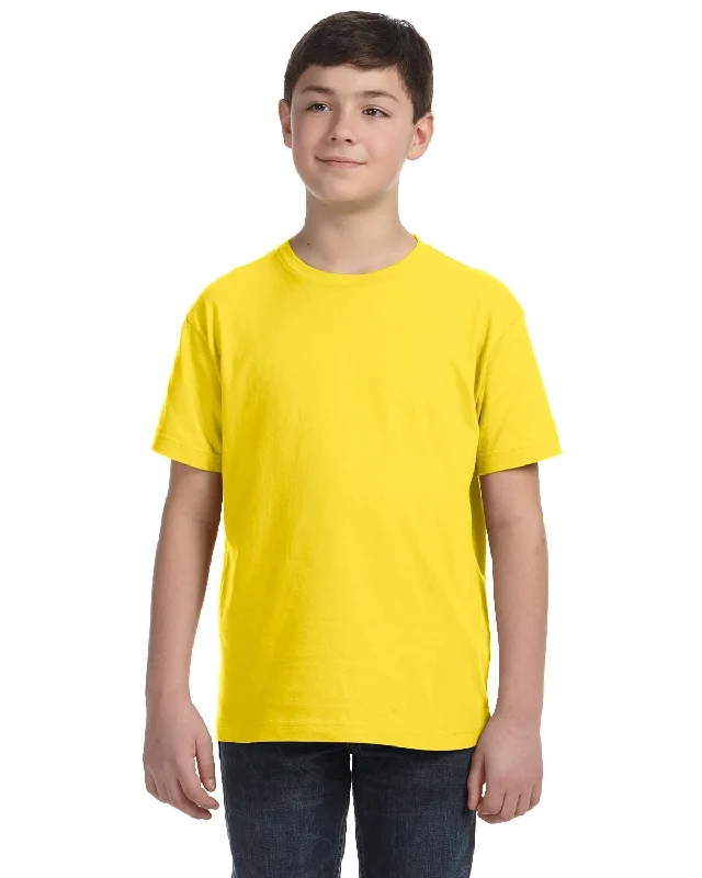 Midnight Sale LAT Youth Fine Jersey T-Shirt | Yellow