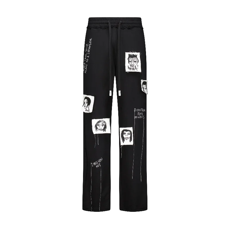 Midnight Madness SICK OF IT ALL KNIT PANTS