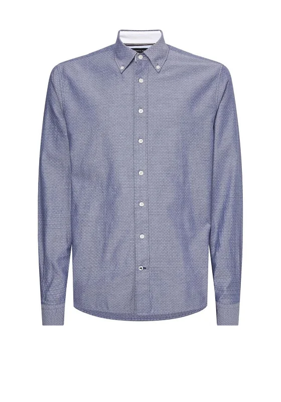 Today's Special Tommy Hilfiger Oxford Dobby Shirt, Dark Navy