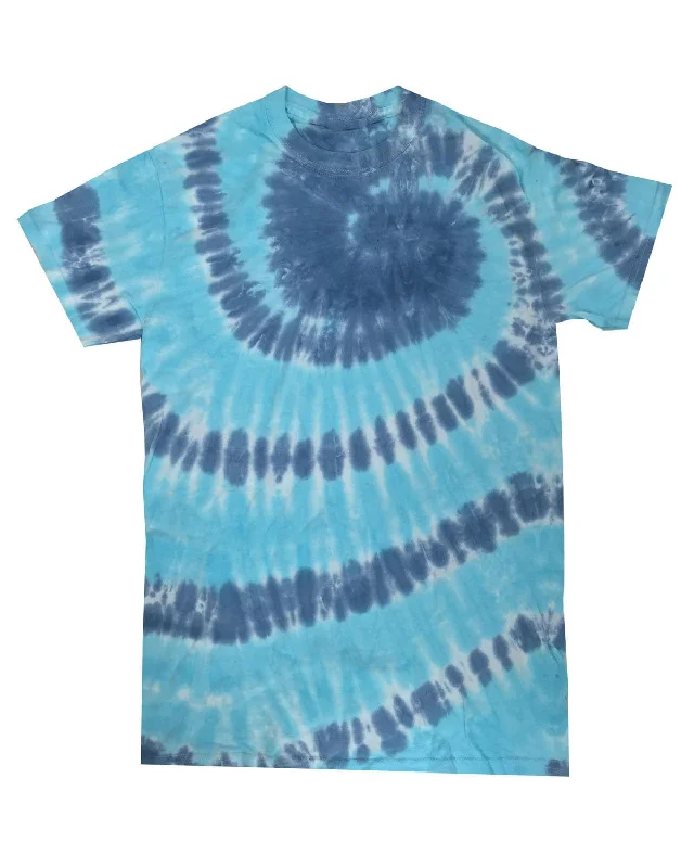 Weekend Bargains to Snag Tie-Dye Youth 100% Cotton Tie-Dyed T-Shirt | Coral Reef