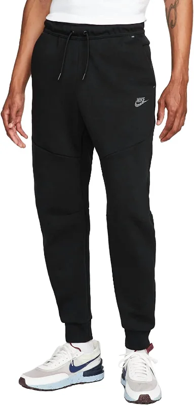 Mega Sale Men Revival Tech Black Fleece Drawstrings Jogger