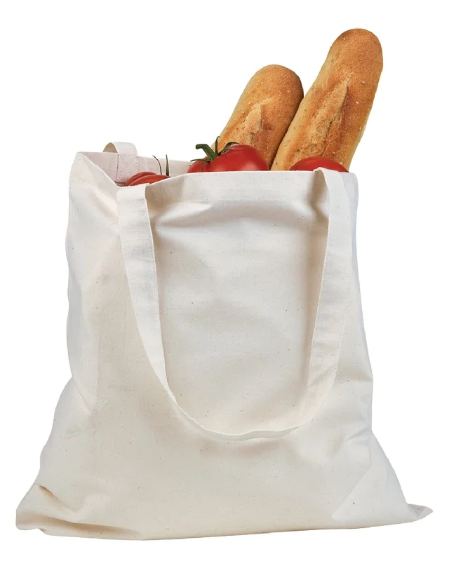 Super Deal BAGedge 6 oz. Canvas Grocery Tote Bag | Natural