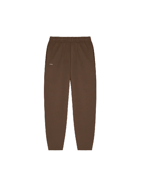 Don't Delay Womens DNA Barrel-Leg Track Pants—cacoa brown