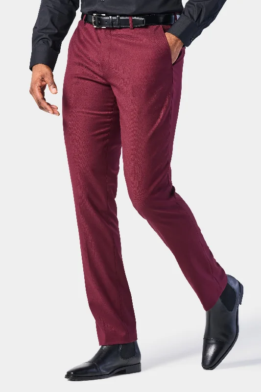 Amazing Value Burgundy Pants