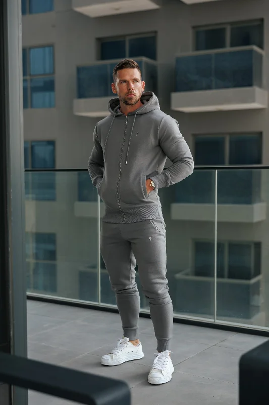 Weekend Deals That Please FS Charcoal / Silver Bottoms with Zipped Pockets - FSH1257