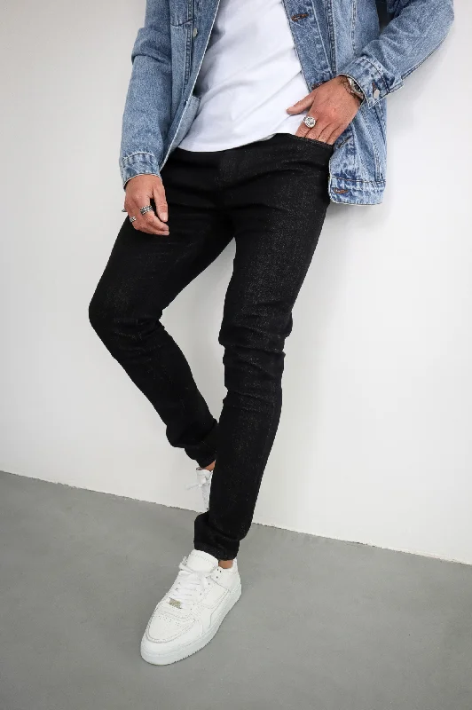 Early Access Capo Slim Fit Denim Jeans - Black