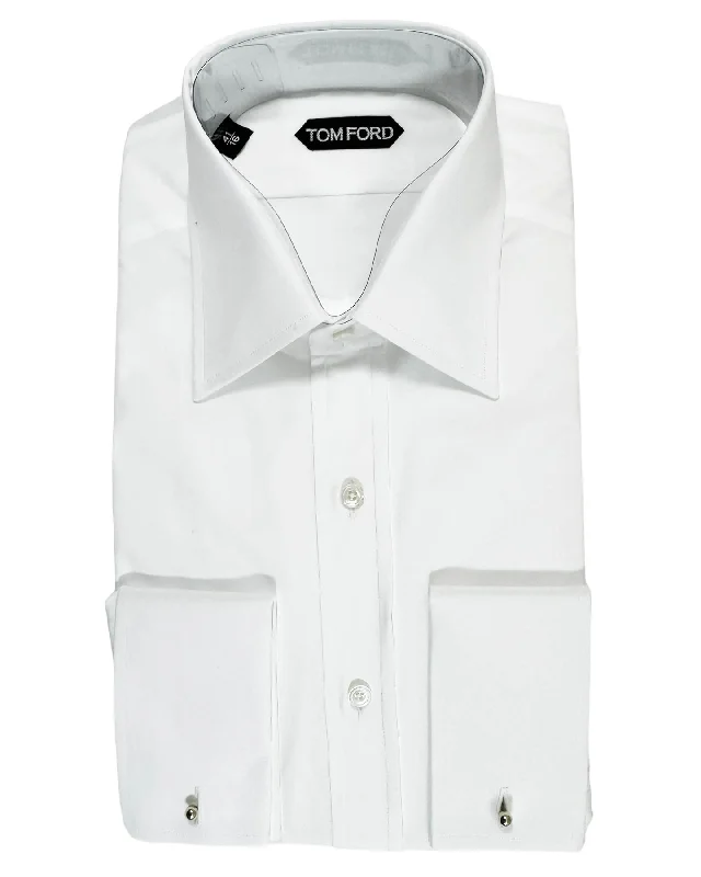 Don't Wait Tom Ford Shirt White French Cuffs 41 - 16